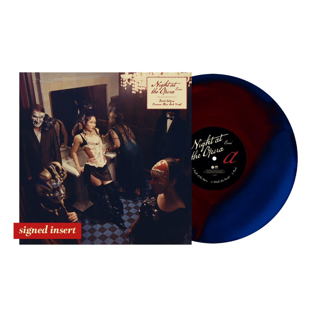 Night at the Opera Signed Crimson Blue Ink Signature Bundle