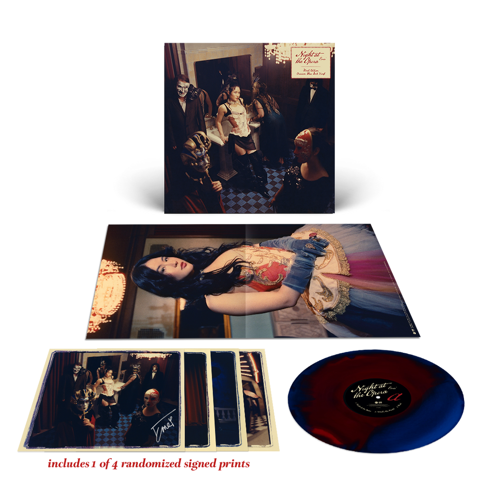 Night at the Opera Signed Crimson Blue Ink Signature Bundle