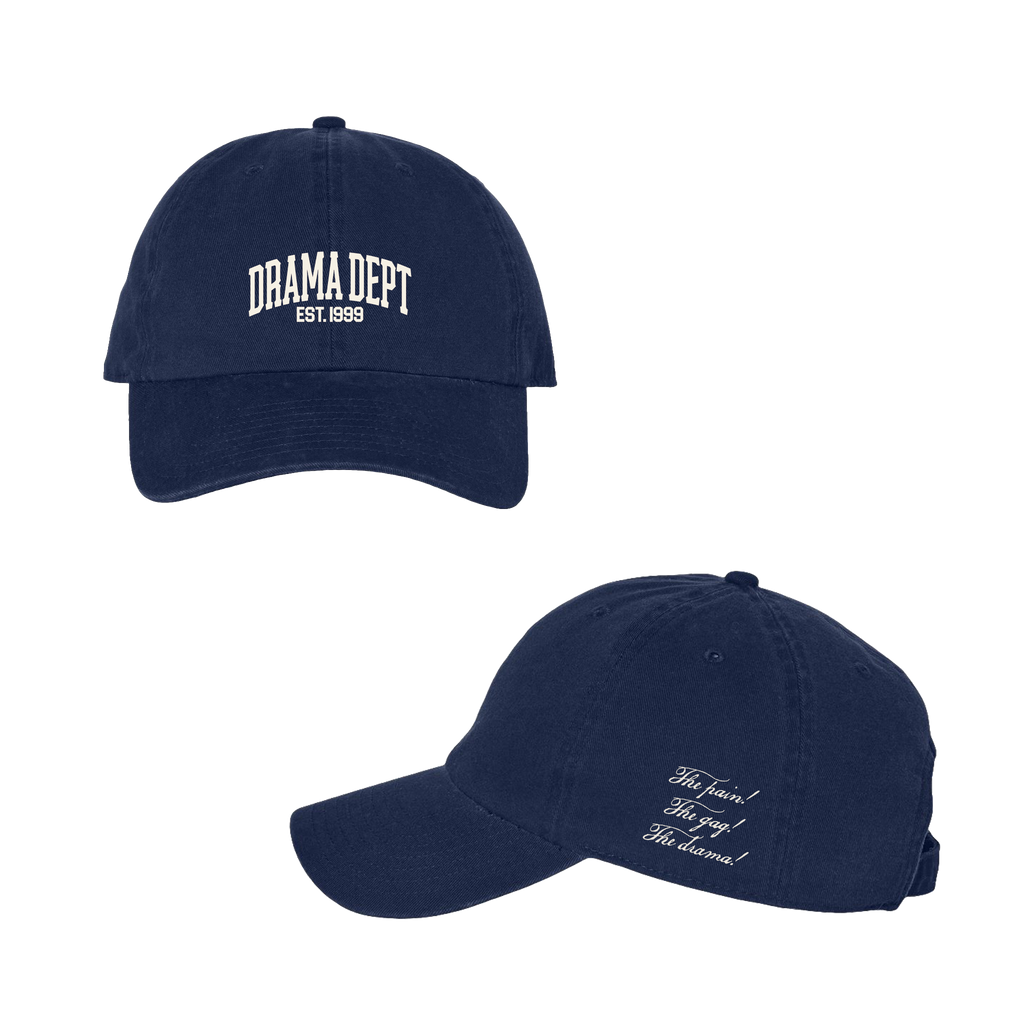 Drama Dept Navy Cap