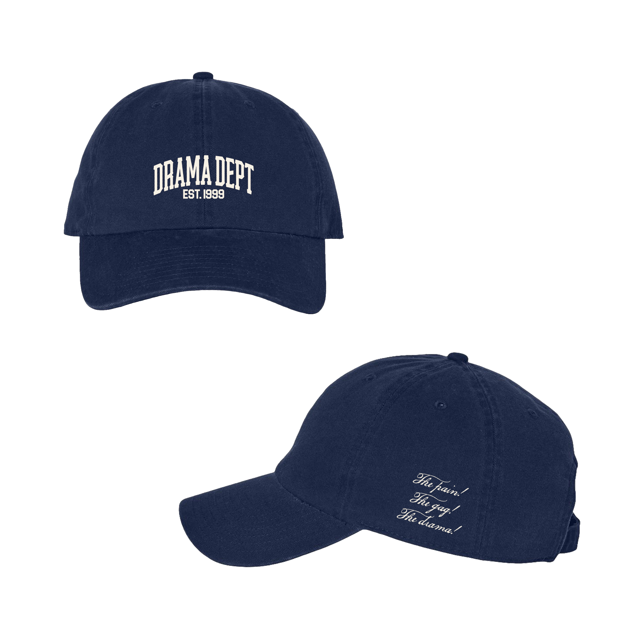 Drama Dept Navy Cap