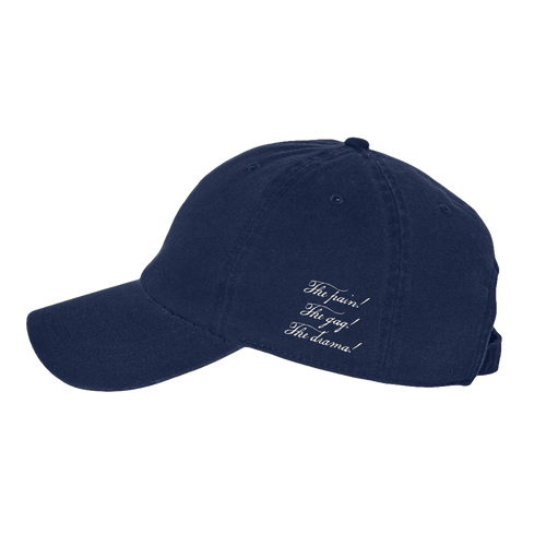 Drama Dept Navy Cap